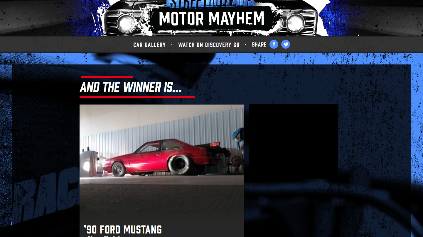 Vortech Supercharged "Hellboy" Mustang Wins Street Outlaws Motor Mayhem Contest...