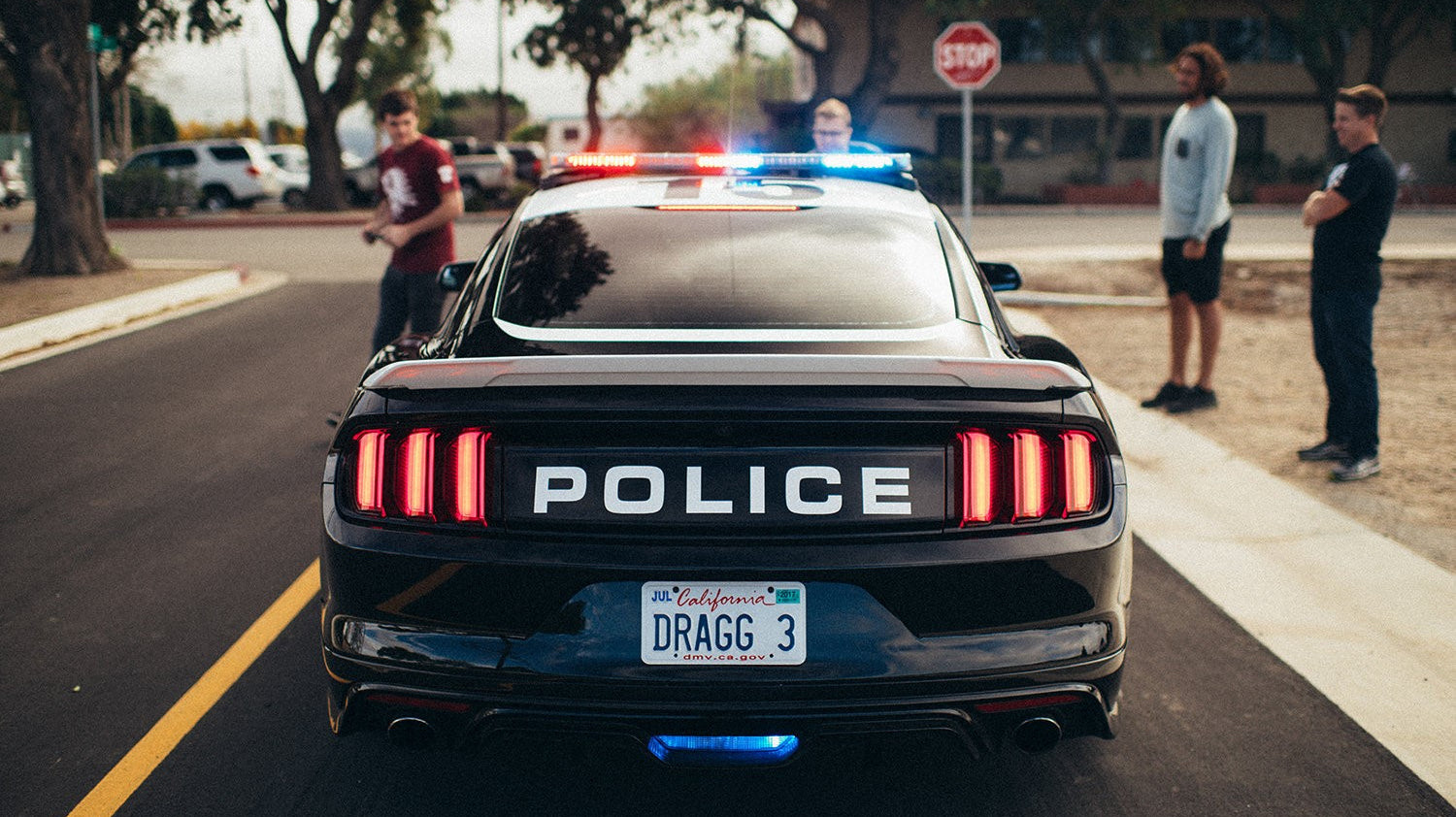 Mustang 360 Takes Us Behind the Scenes of DRAGG's EcoBoost Police Chase
