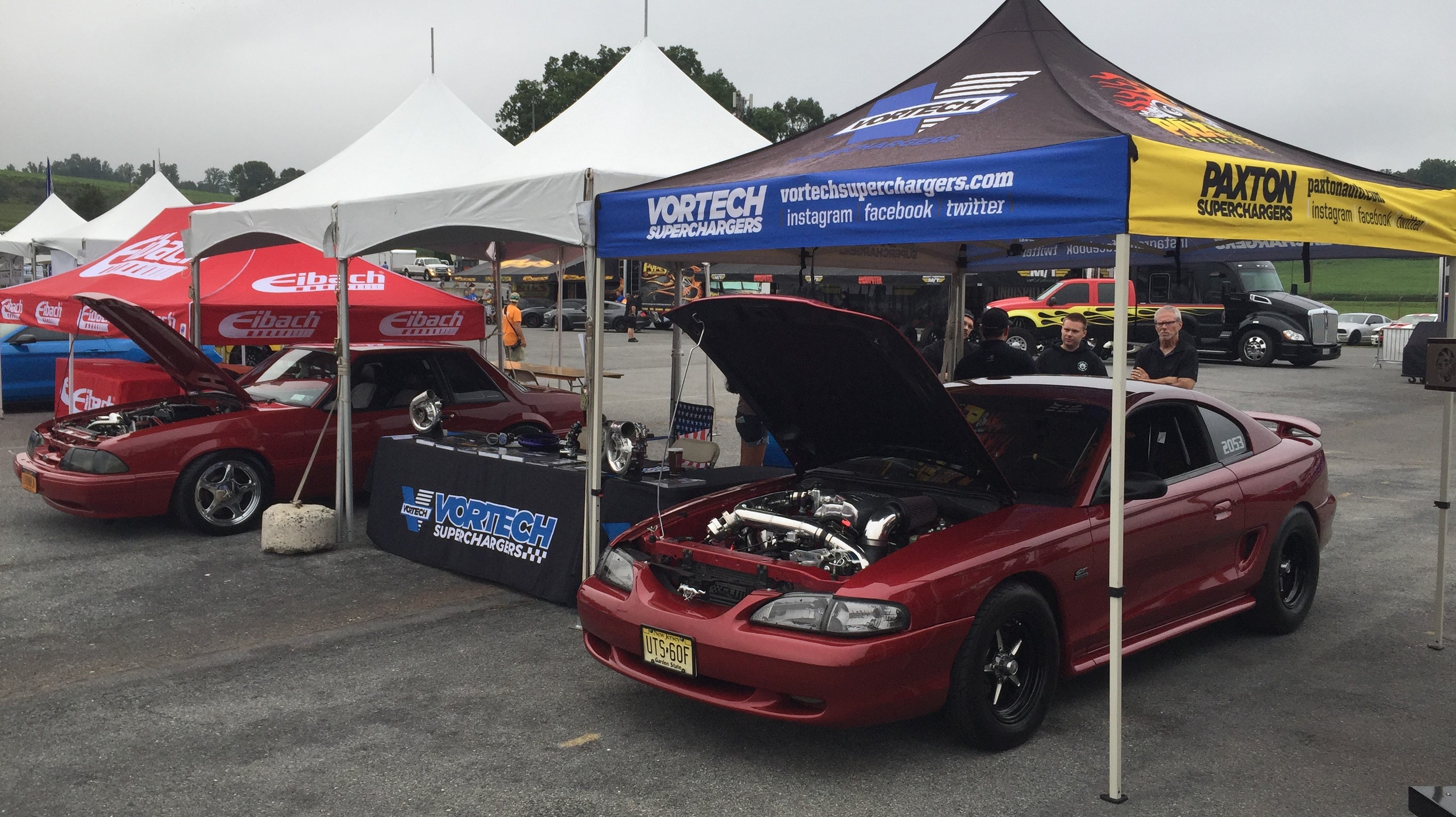 Vortech Superchargers At The 2017 American Muscle Mustang Show...
