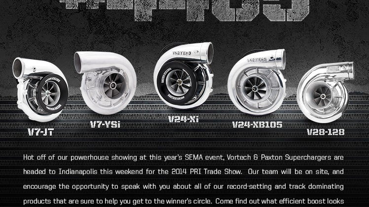 Vortech Heads To Indianapolis For PRI...