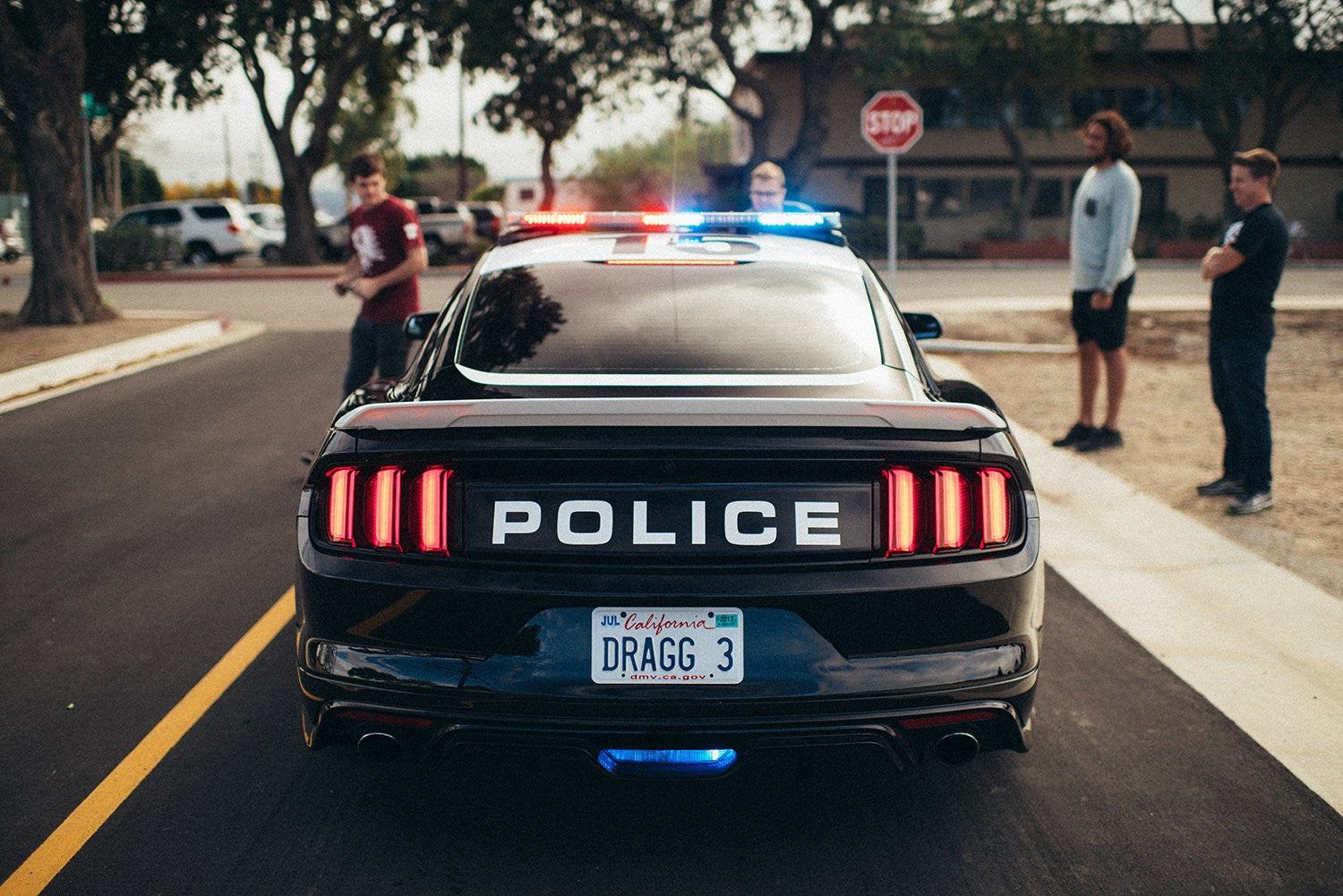 Mustang 360 Takes Us Behind the Scenes of DRAGG's EcoBoost Police Chase