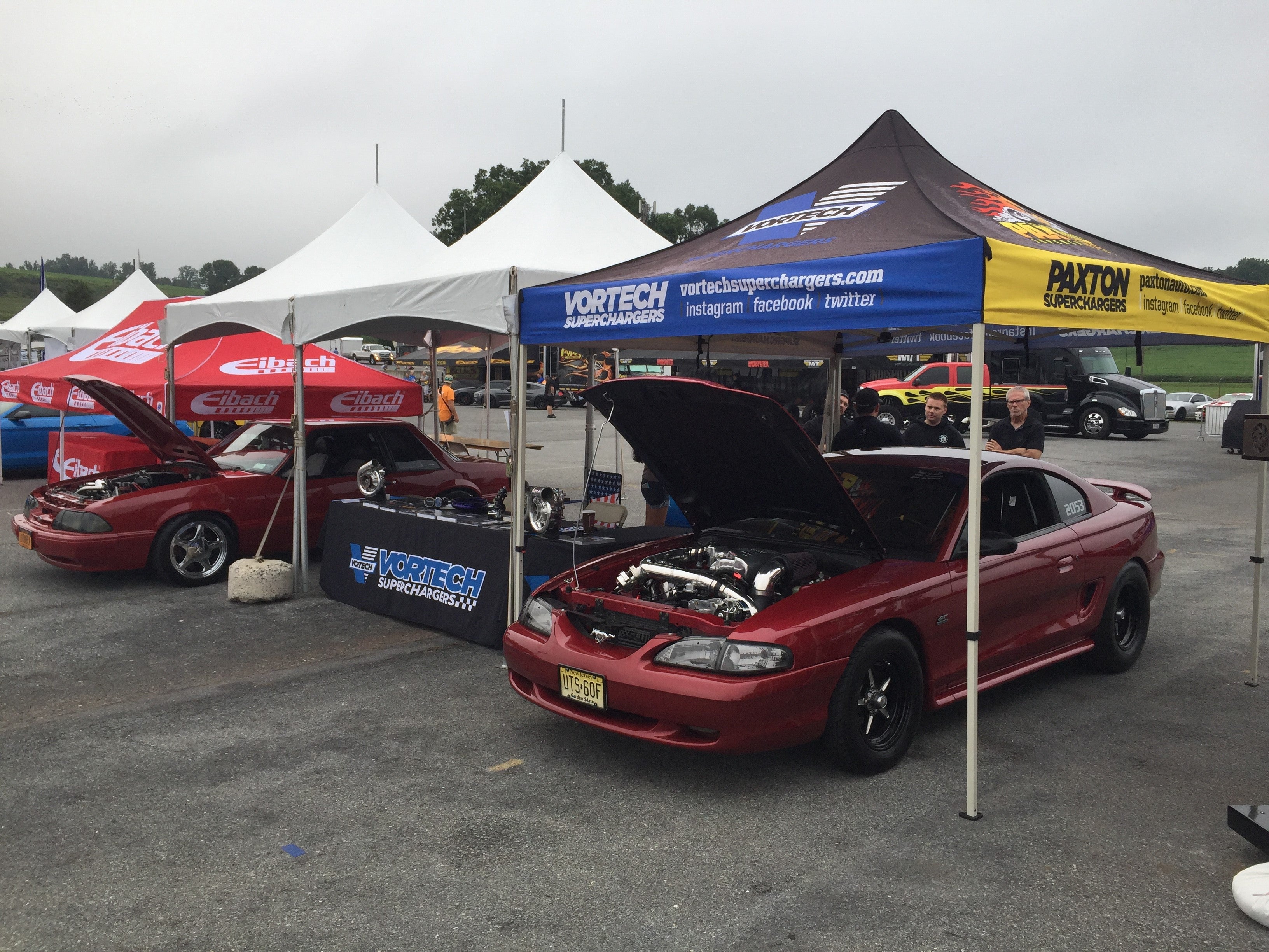 Vortech Superchargers At The 2017 American Muscle Mustang Show...