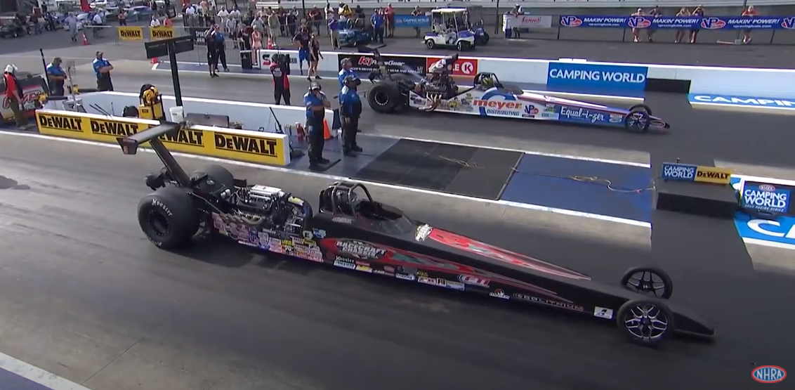 Vortech Racer Danny Nelson once again wins NHRA Top Dragster at zMAX