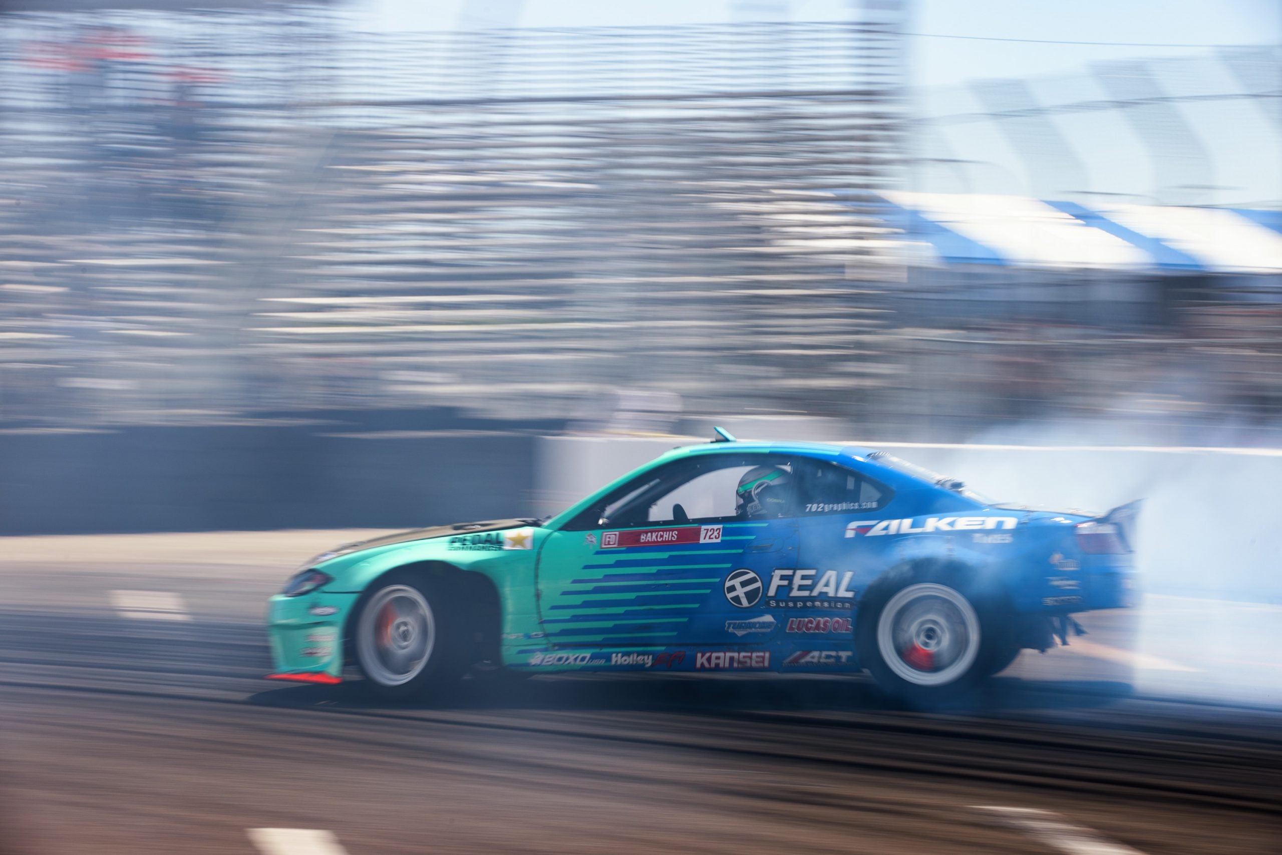 Vortech Driver "Odi" Bakchis wins Formula DRIFT PRO event at Streets of Long Beach, CA