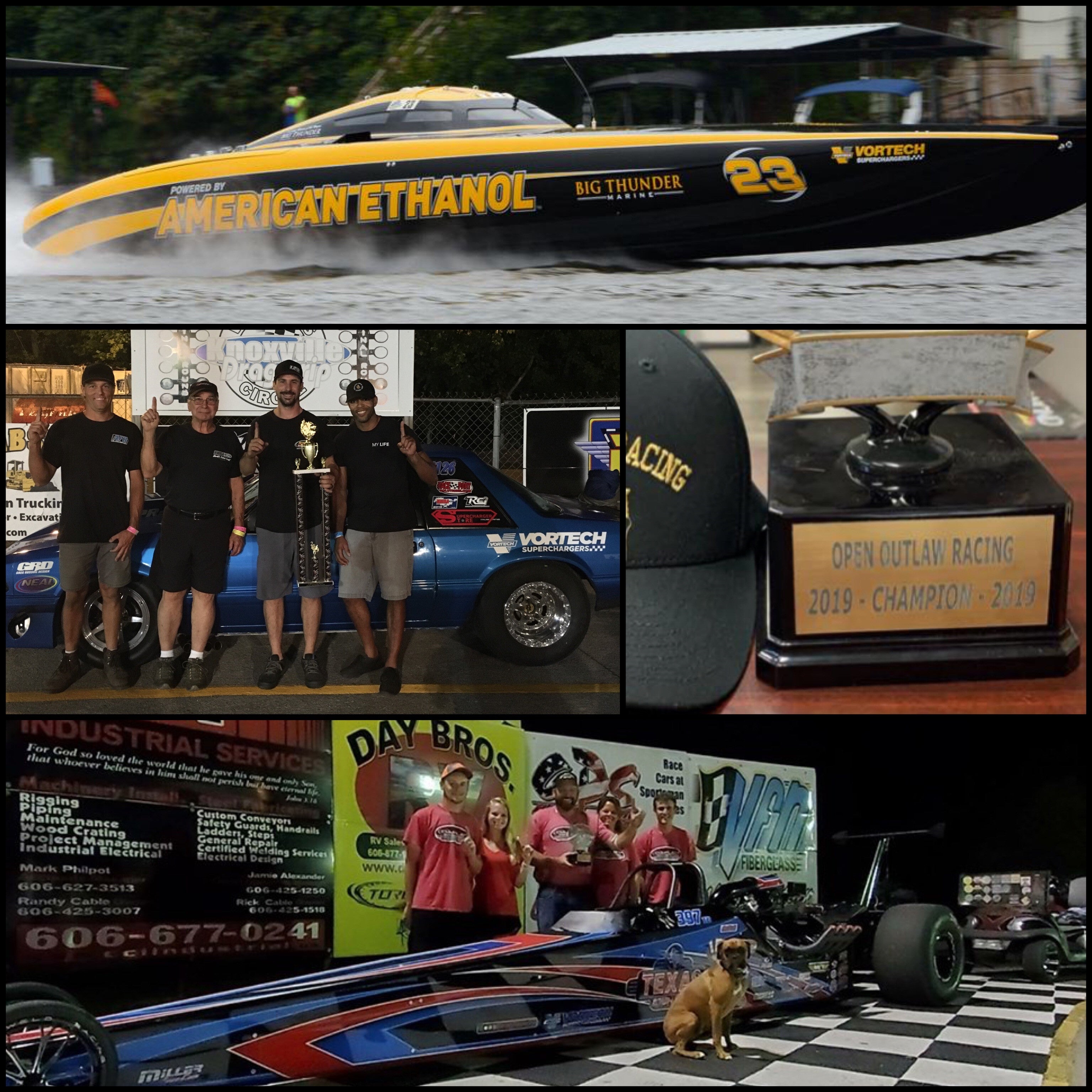 Mustangs, Dragsters, And Boats...Oh My! Vortech Racers Win In All Manner Of Motorsports...