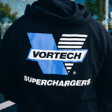 Vortech Superchargers Full Color Logo Zip-Up Hooded Sweatshirt...