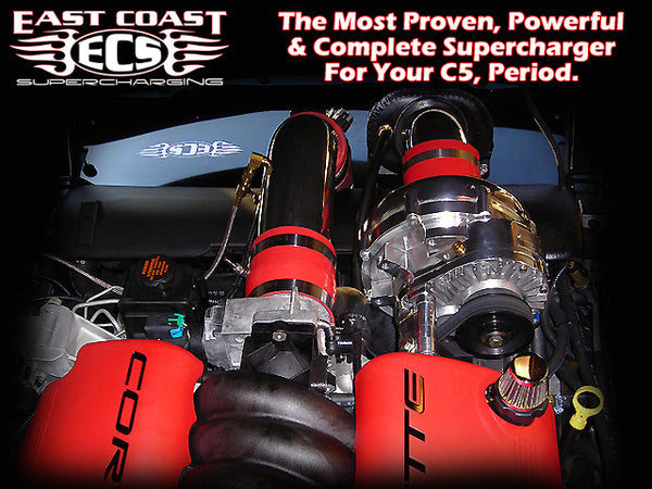 East Coast Supercharging 1997-2004 Chevrolet C5 Corvette Supercharger Systems
