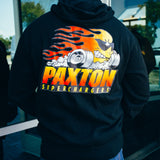 Paxton Superchargers Flame Head Dude Zip-Up Hooded Sweatshirt...