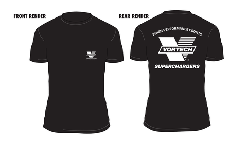Vortech "V" Logo When Performance Counts T-Shirt