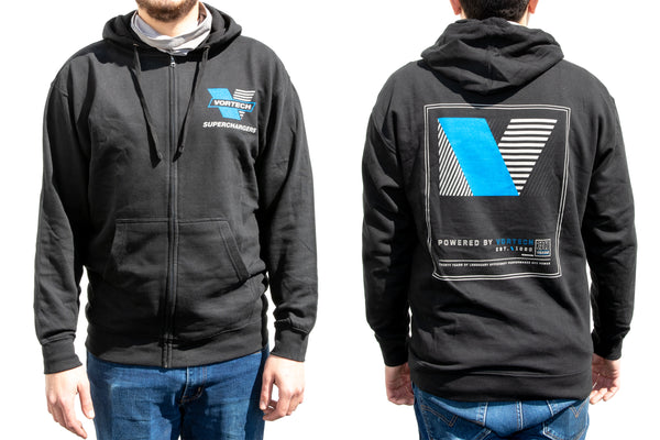 Vortech "30 Years" Design Zip-Up Hooded Sweatshirt...